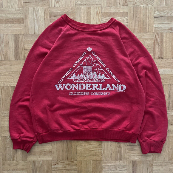 Vintage Other - Vintage 80s Canada’s Wonderland sweatshirt